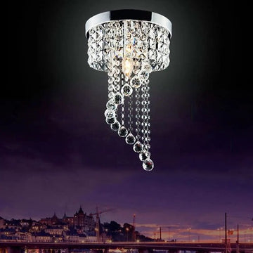 Modern LED ceiling light pendant fixture lighting crystal chandelier jorunhe.com